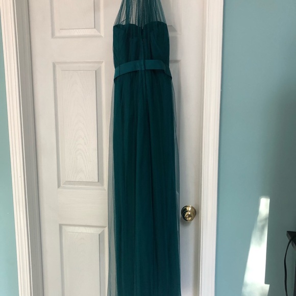 Fantastic Finds Teal Bridesmaid Dress - Picture 2 of 3